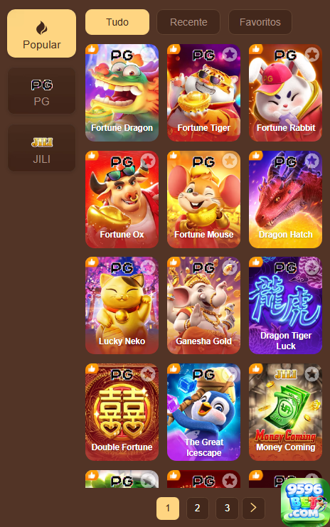 Jogos no 9596bet.com: Diversão Majorada com Grandes Prêmios